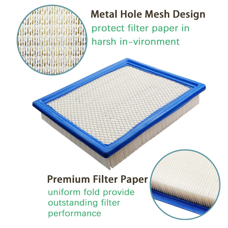 LOCOPOW Air Filter 7081622 7081889 Replacement for Polaris RZR 900 / RZR 4 900 / RZR 900 XP/RZR 900 XP 4 2011-2015 - Image 4